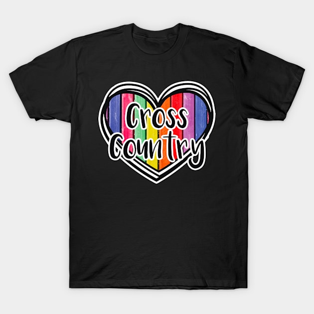 Cross Country boy or girl T-Shirt by SerenityByAlex